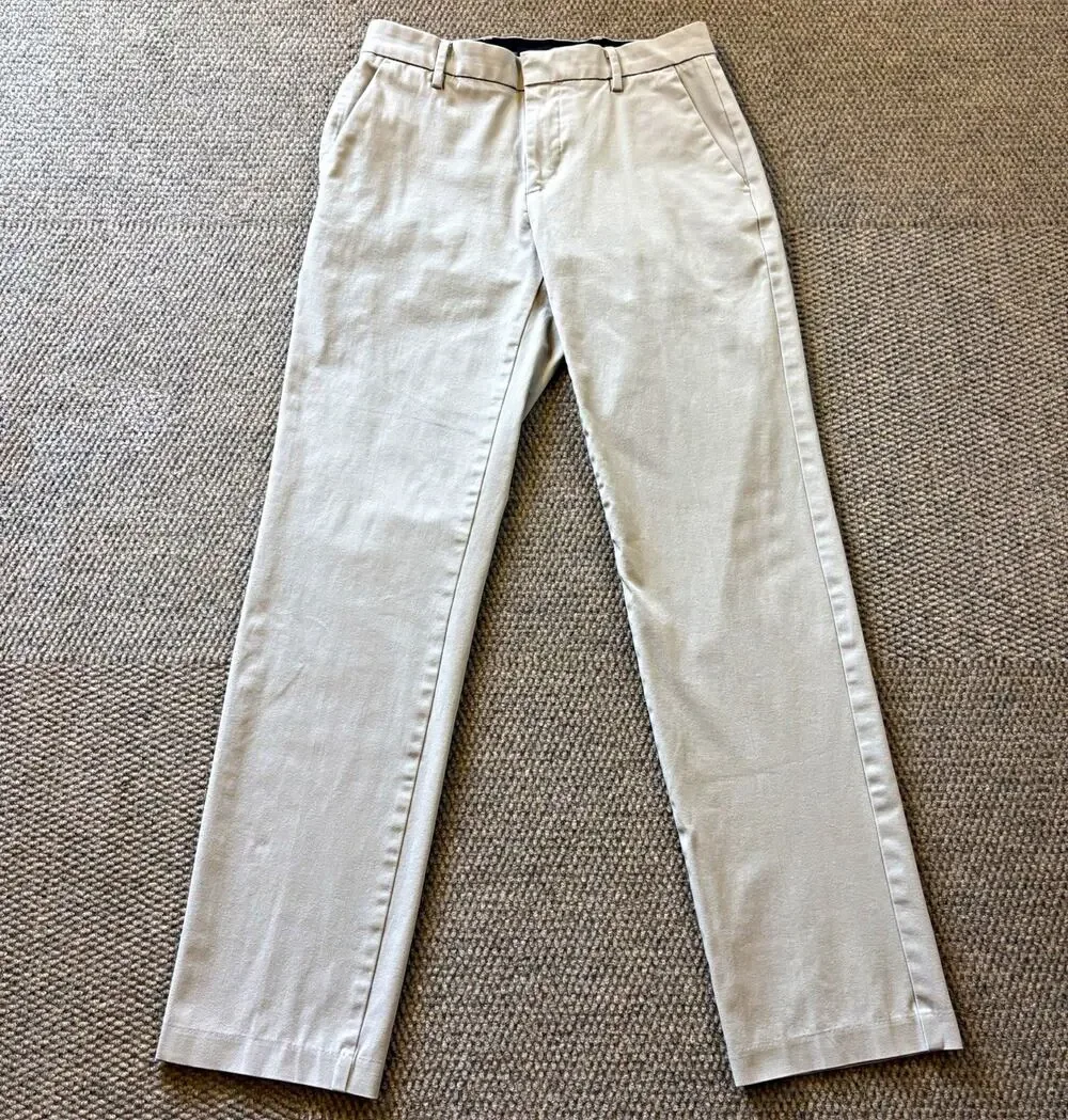 Dockers Smart 360 Tech Straight Fit Khaki Pants Men’s 29x32 Beige Stretch